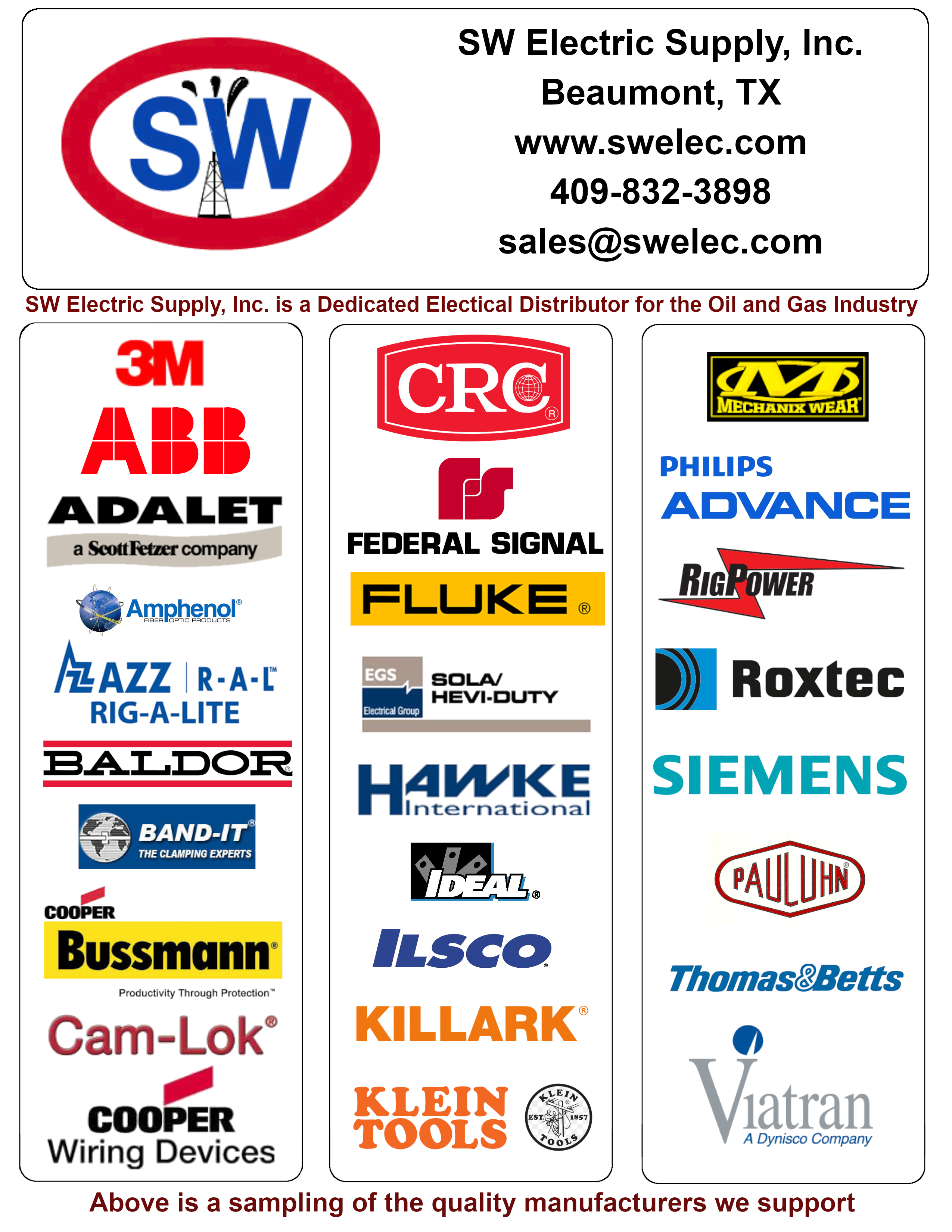 SW Electric Supply Inc. 